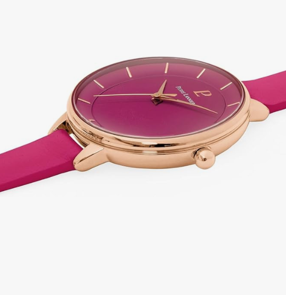 Montre Femme DELICE Cadran Framboise Pierre Lannier