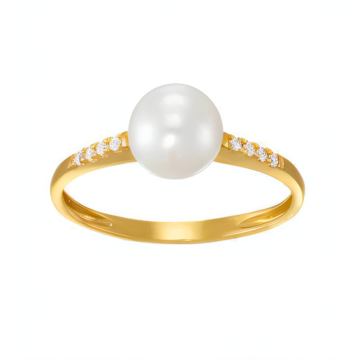 Bague Nacrée