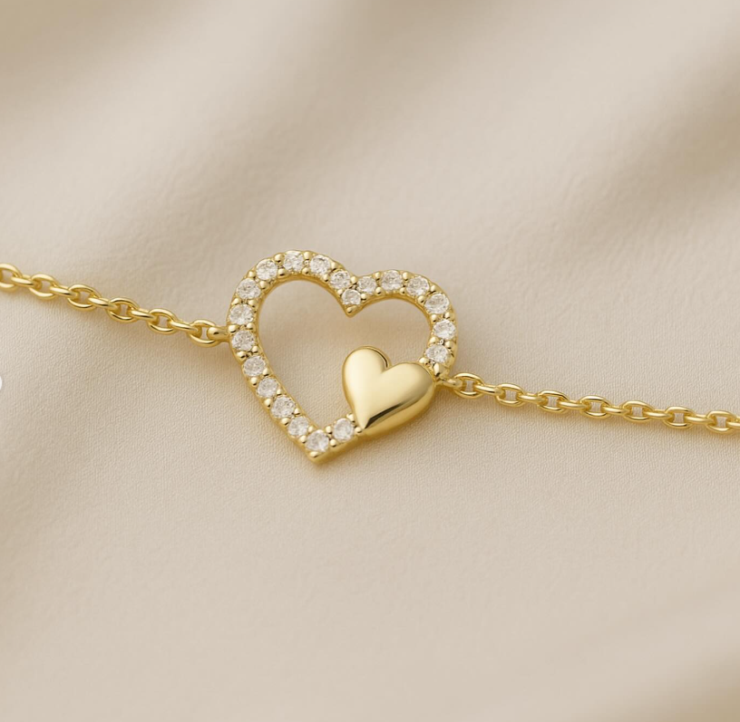 Bracelet en or jaune 9k