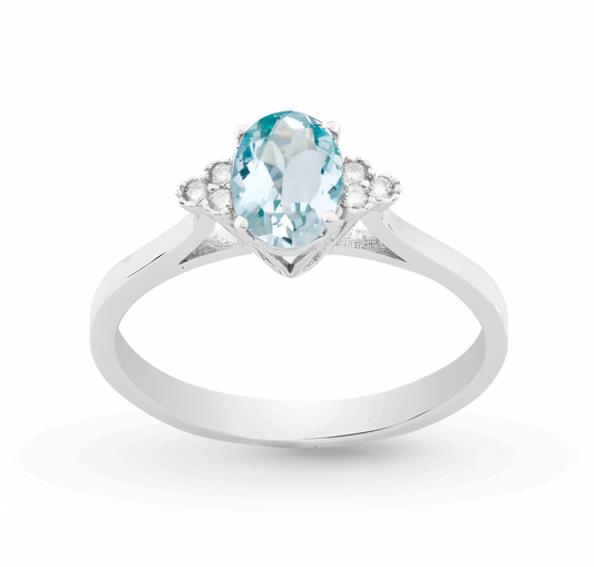 Bague Serenata Bleu Oragée