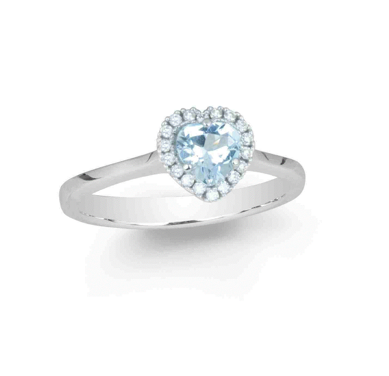 Bague Elisian Aqua