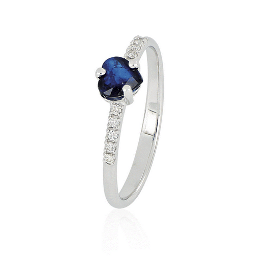 Bague Etheral Bleu Marine