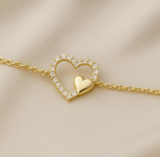 Bracelet en or jaune 9k